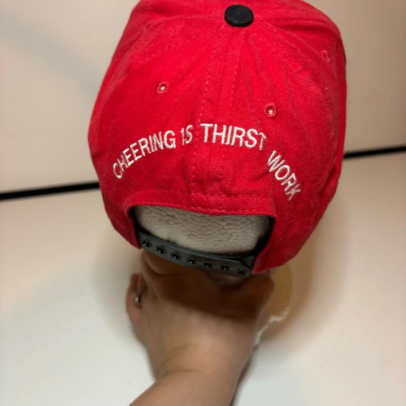 Vintage 1996 Olympics Coca Cola Cheering is Thirsty Work Made USA Snapback - Picture 5 of 8
